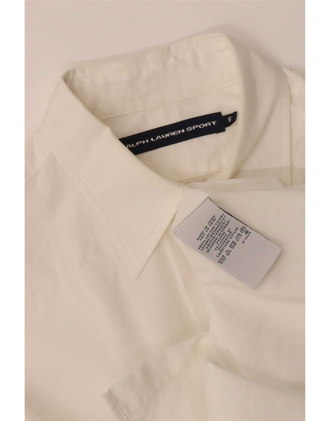 Koszula damska Ralph Lauren US 6, średnia biała bawełna