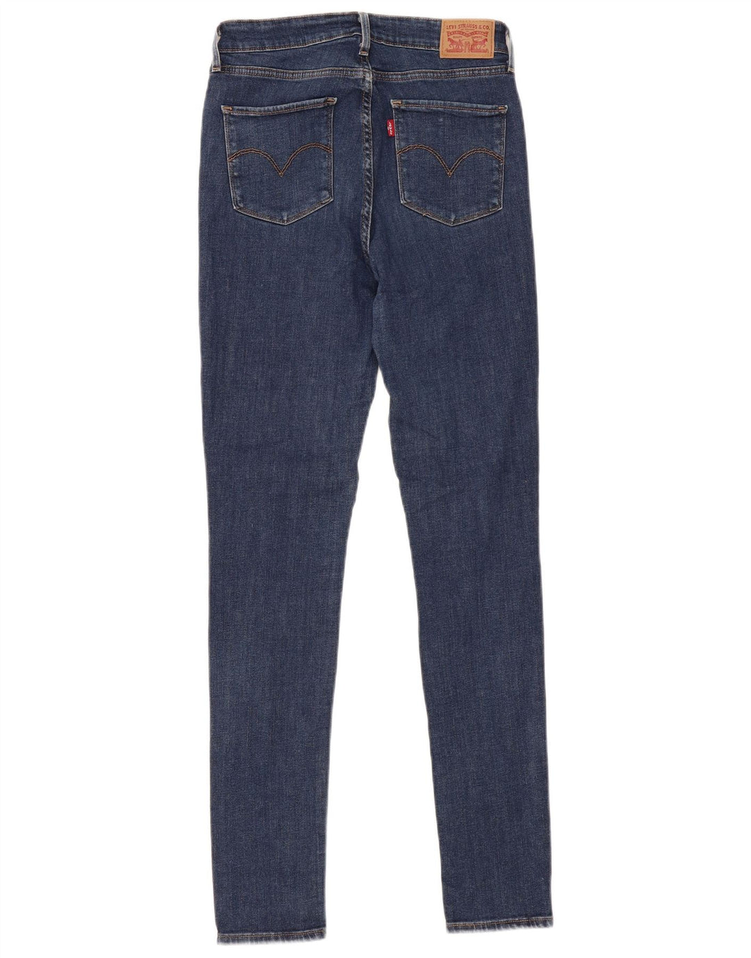 Damskie jeansy Levi's Skinny W30 L32 Niebieskie bawełniane