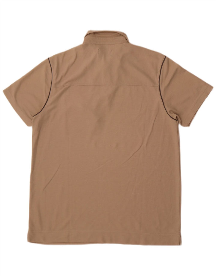 Męska koszulka polo Lee XL, beżowa, poliester
