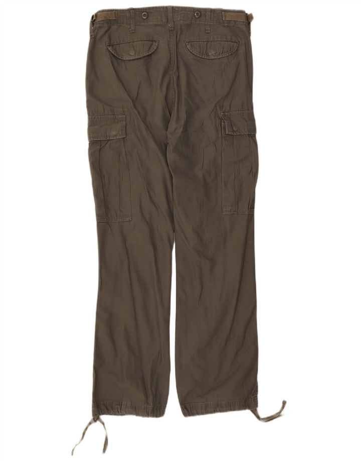 Damskie spodnie cargo marki Brandit W29 L29, bawełna khaki