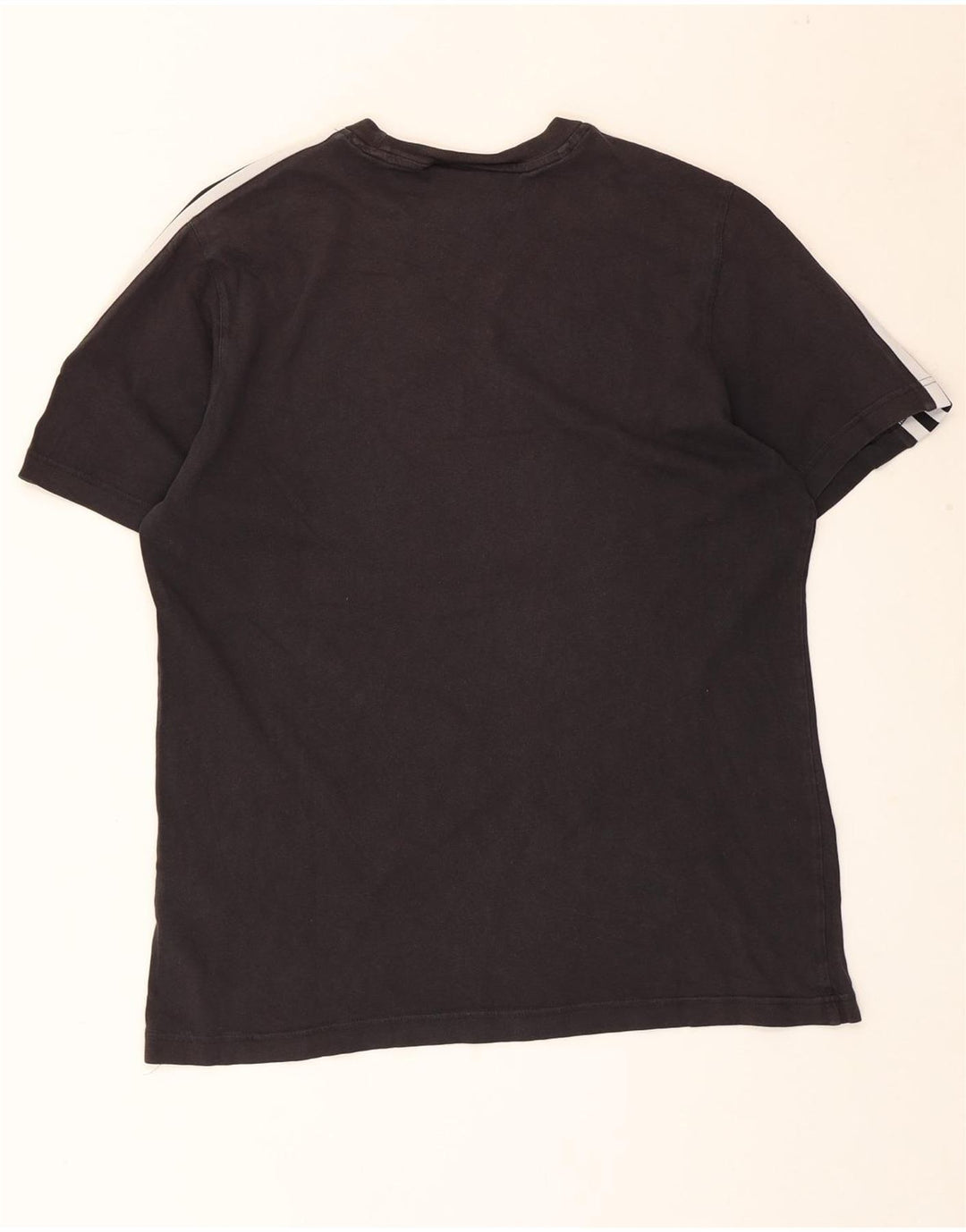 Adidas Męski T-shirt Top Średni Czarny Bawełniany