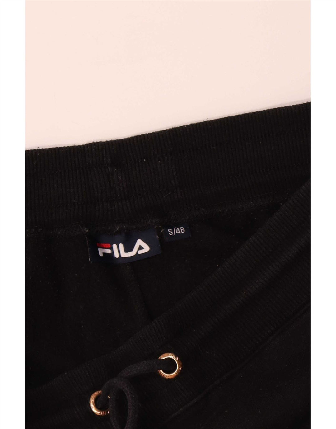 Męskie spodnie dresowe Fila Joggers Small Black Poliester
