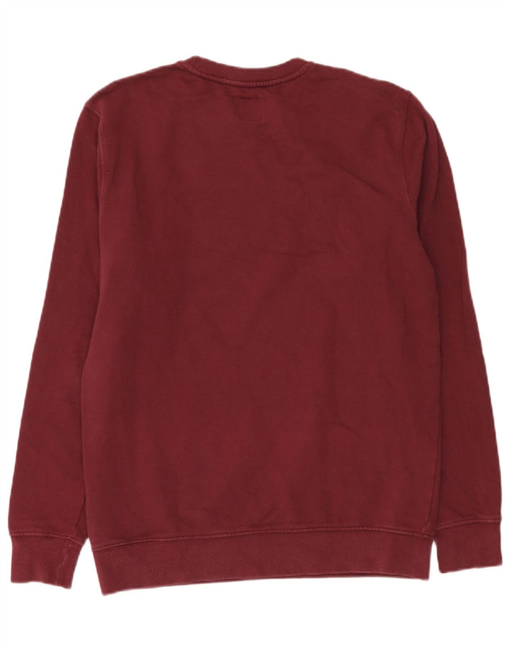 Męski sweter z grafiką Vans, średni burgund