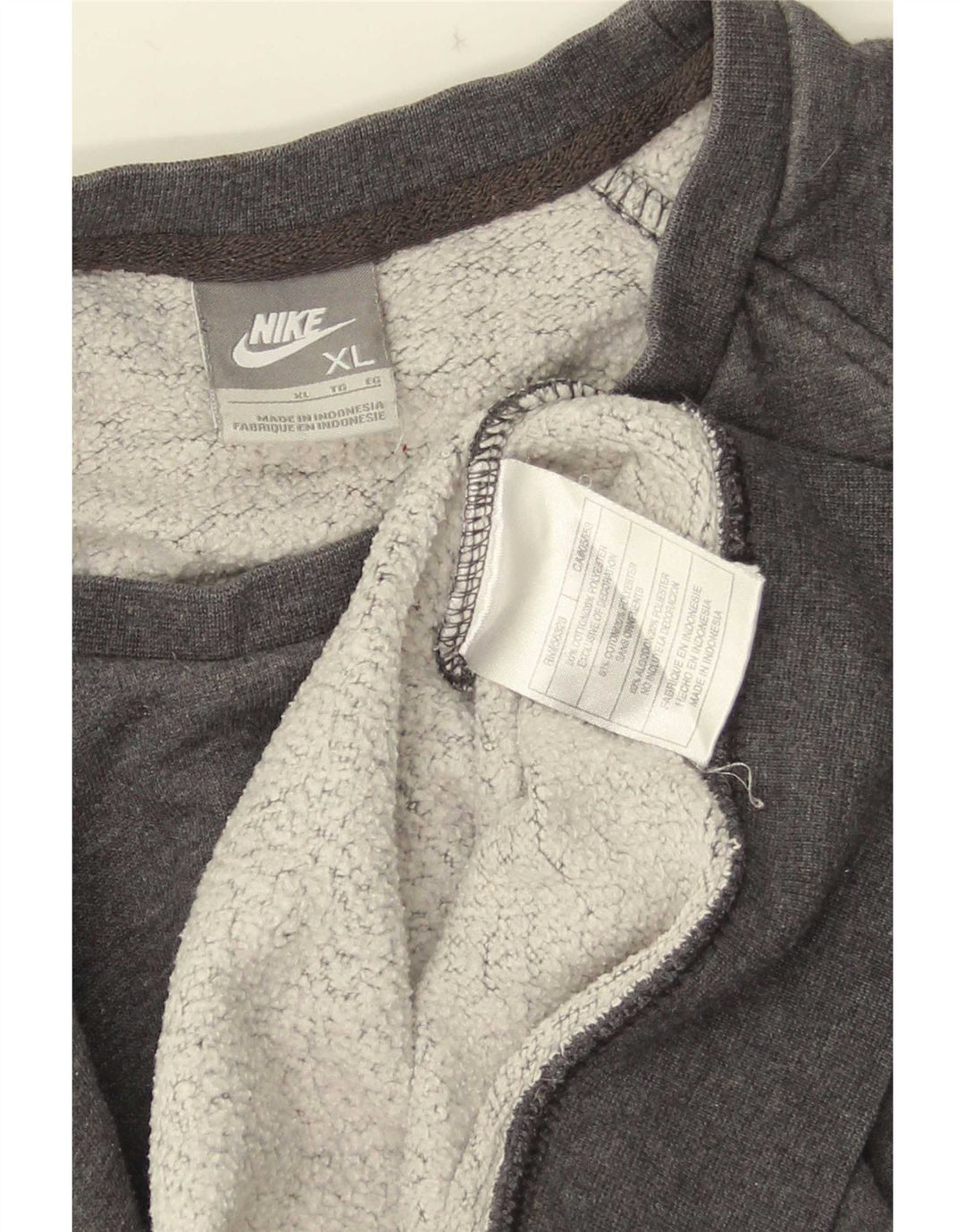 Męska bluza Nike XL, szara, bawełniana