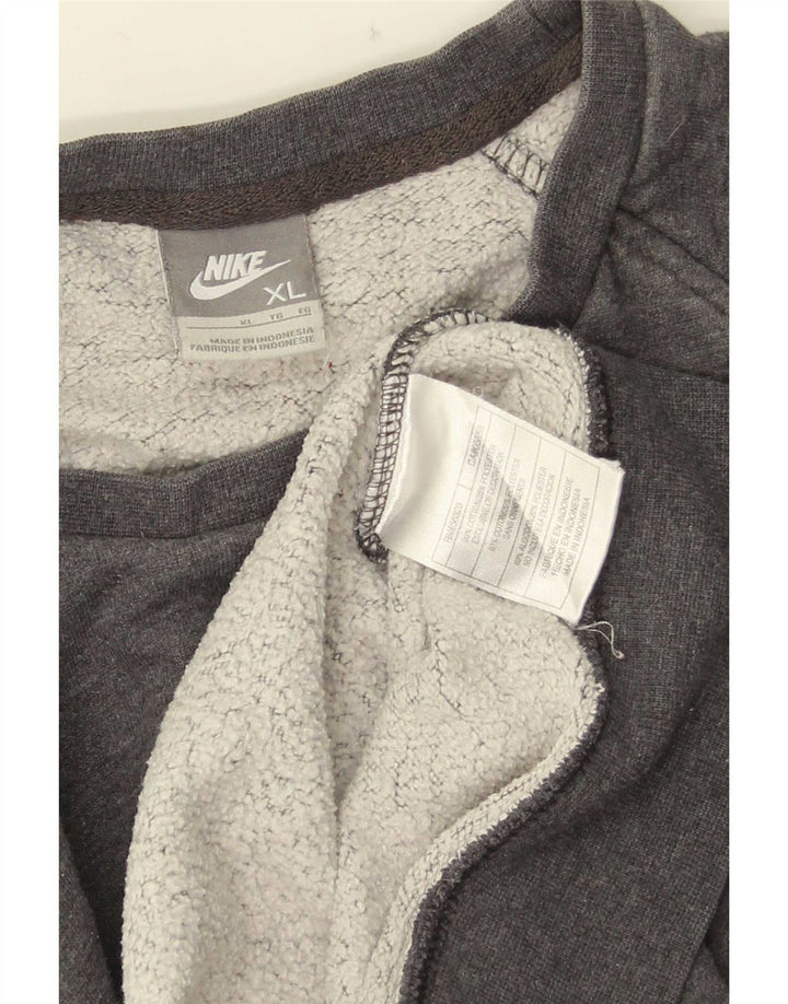 Męska bluza Nike XL, szara, bawełniana
