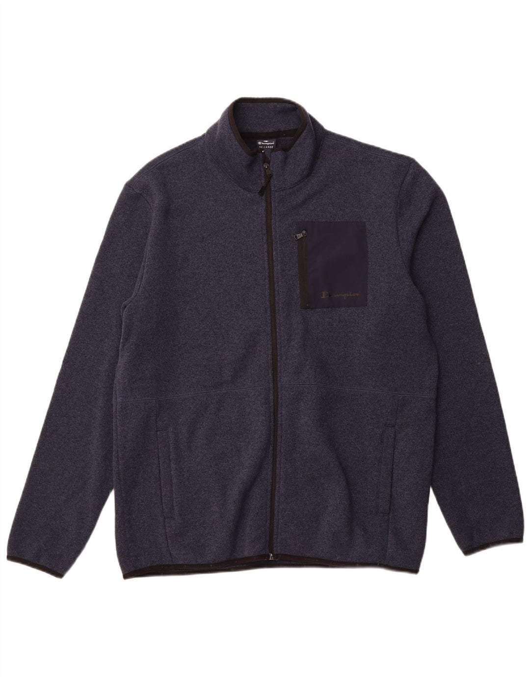 Kurtka męska dresowa CHAMPION 3XL granatowa, poliester