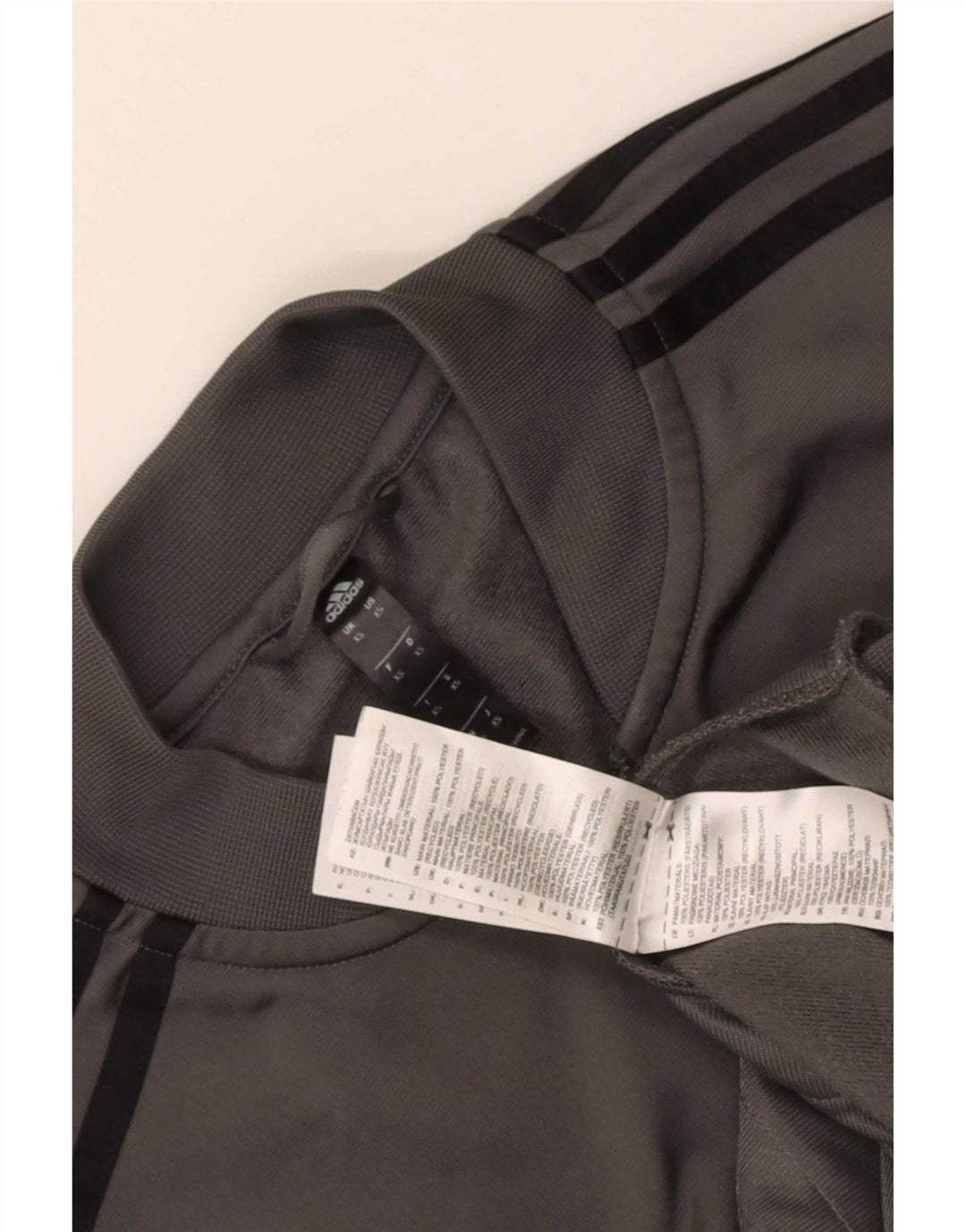 Adidas Męska bluza dresowa XS Szary poliester