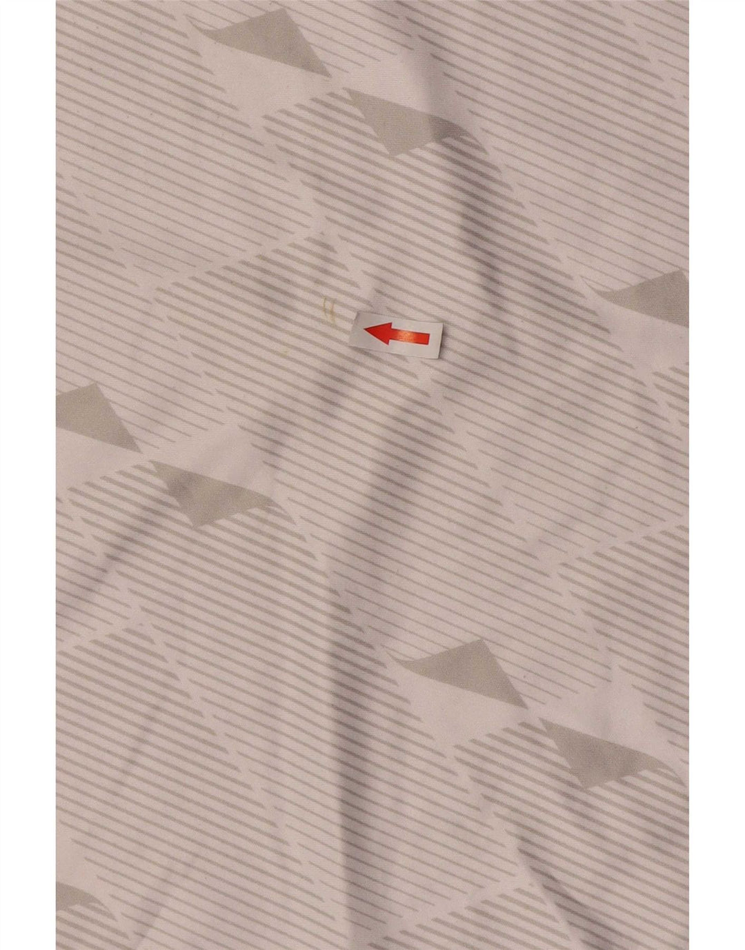 Męska koszulka z grafiką Umbro, duża, biała, geometryczna