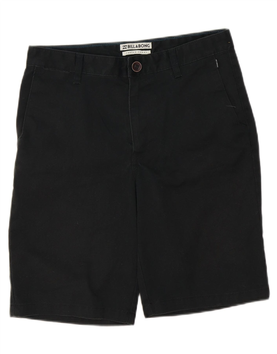 BILLABONG Mens Cargo Shorts W29 Small  Black Polyester Vintage Billabong and Second-Hand Billabong from Messina Hembry 