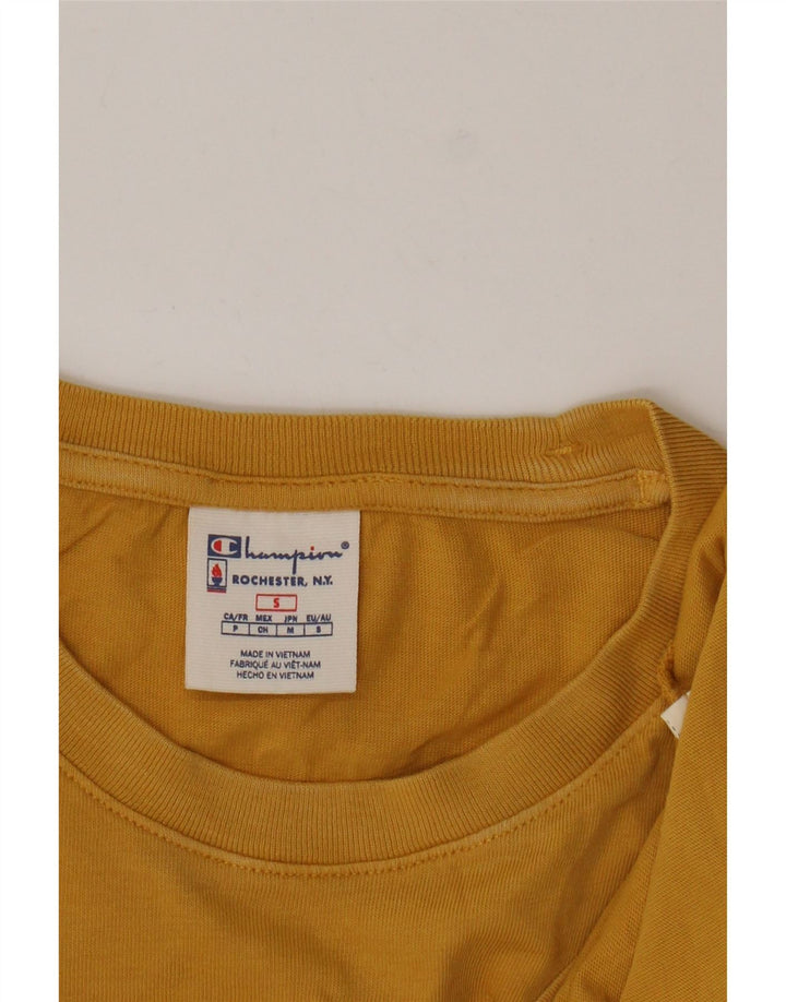 Koszulka męska Champion, mała, żółta