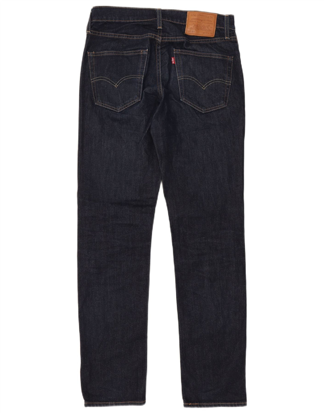 Męskie jeansy Levi's 511 Slim W31 L32 Granatowa, bawełniana klasyczna