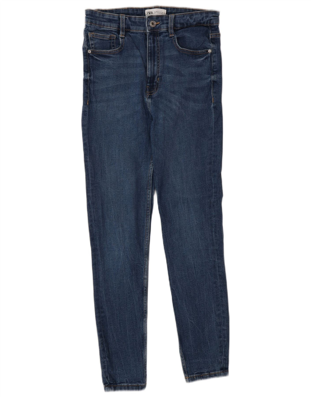 Damskie jeansy skinny Zara EU 40 Medium W30 L27 Niebieskie