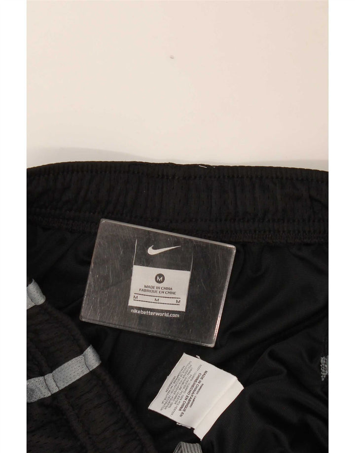 Męskie spodenki sportowe Nike Dri Fit, średni czarny poliester