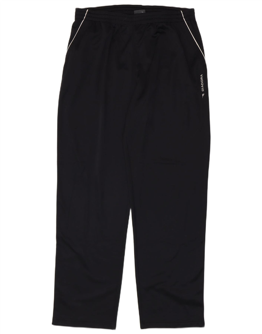 Męskie spodnie dresowe DIADORA UK 46 XL, czarny poliester