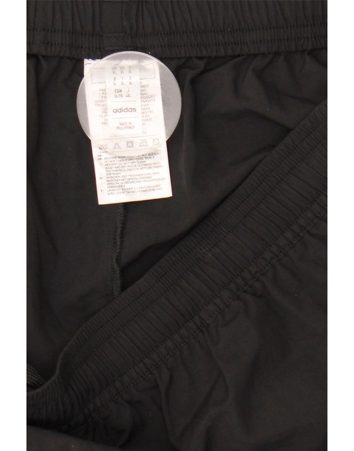 Męskie spodenki sportowe Adidas XL, czarne, poliamidowe