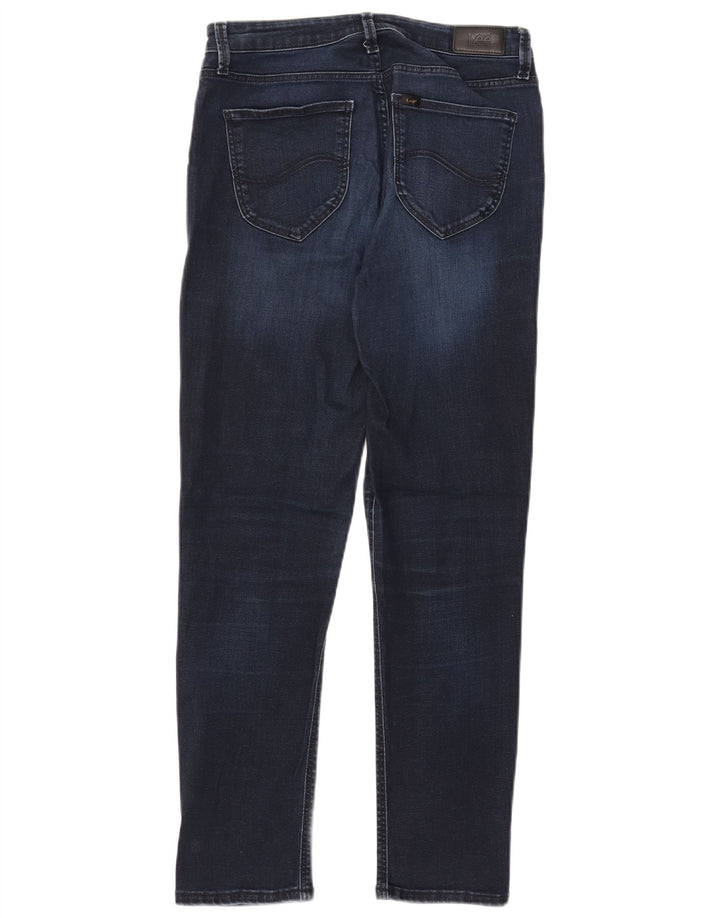 Damskie jeansy slim fit LEE W30 L29 granatowe