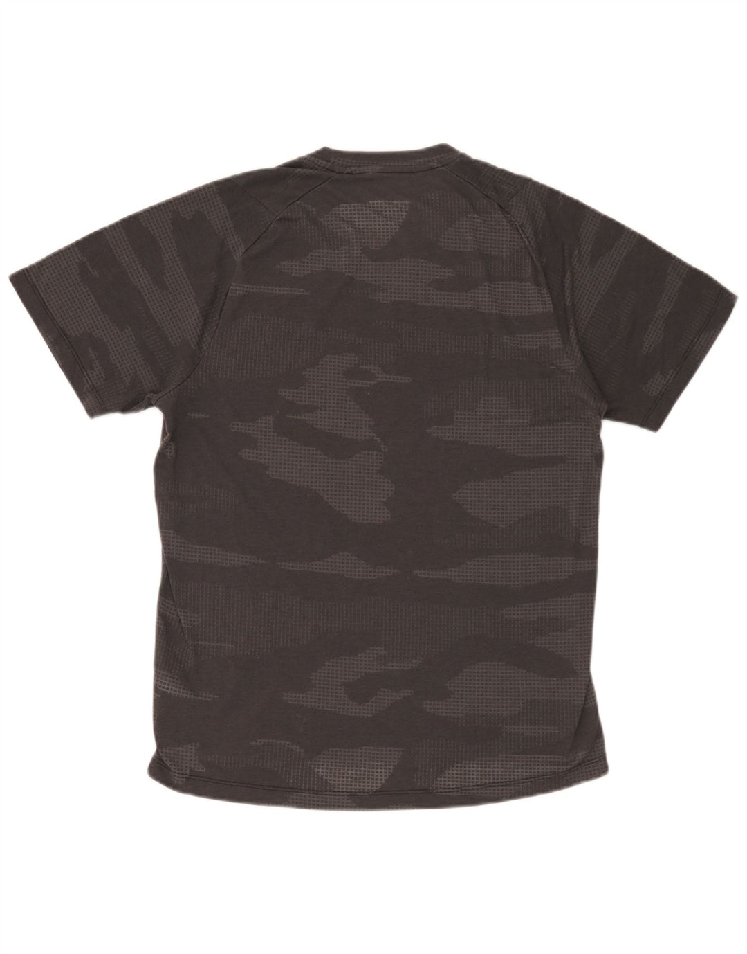 Męska koszulka Adidas Climalite Top, średnioszara, kamuflażowa, poliester