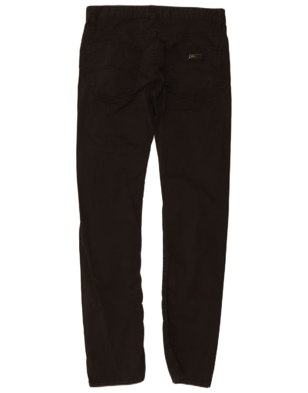 Armani Collezioni Mens Low Waist Slim Casual Trousers W32 L34 Brown