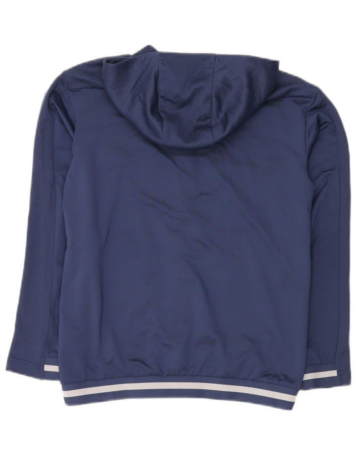 Adidas Chłopięcy MESSI Zip Sweter Z Kapturem 11-12 Lat Granatowy Poliester