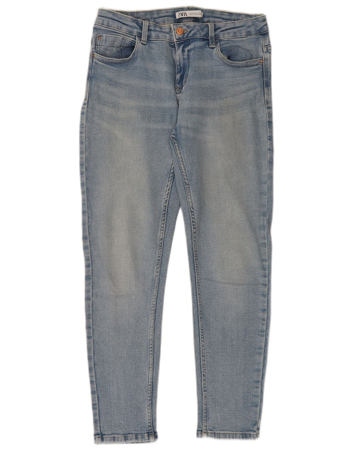 Damskie jeansy skinny Zara EU 40 Medium W30 L28 Niebieskie
