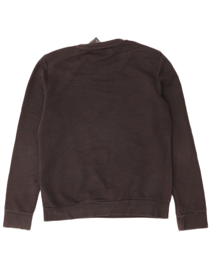 Damska bluza ADIDAS Graphic Jumper UK 8/10 Mała czarna bawełna