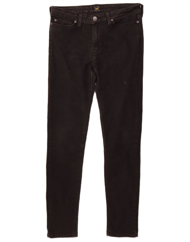 Damskie jeansy Lee Scarlett Skinny W32 L29 Czarne bawełniane