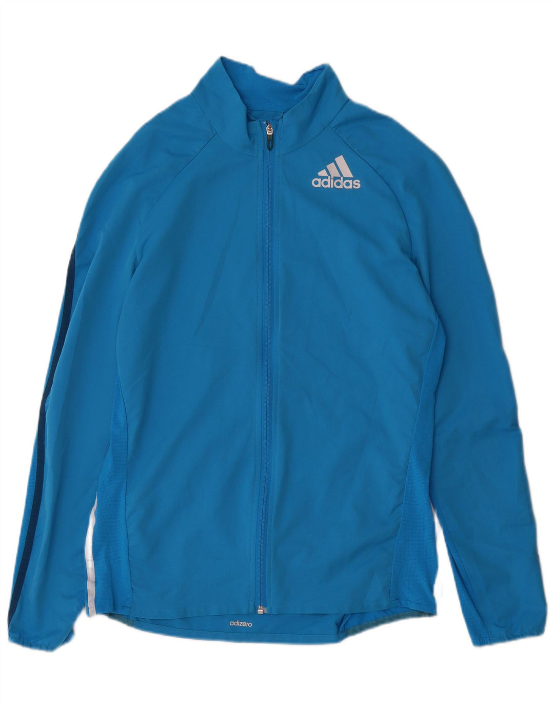 Adidas Męska bluza dresowa Adizero, duża, niebieska, poliestrowa