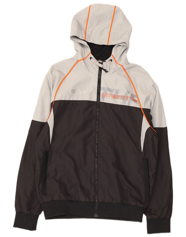 Damska kurtka dresowa UMBRO z grafiką UK 14 w kolorze średniej czerni