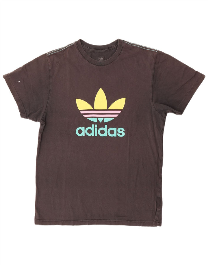 Męska koszulka graficzna Adidas Top Medium Black