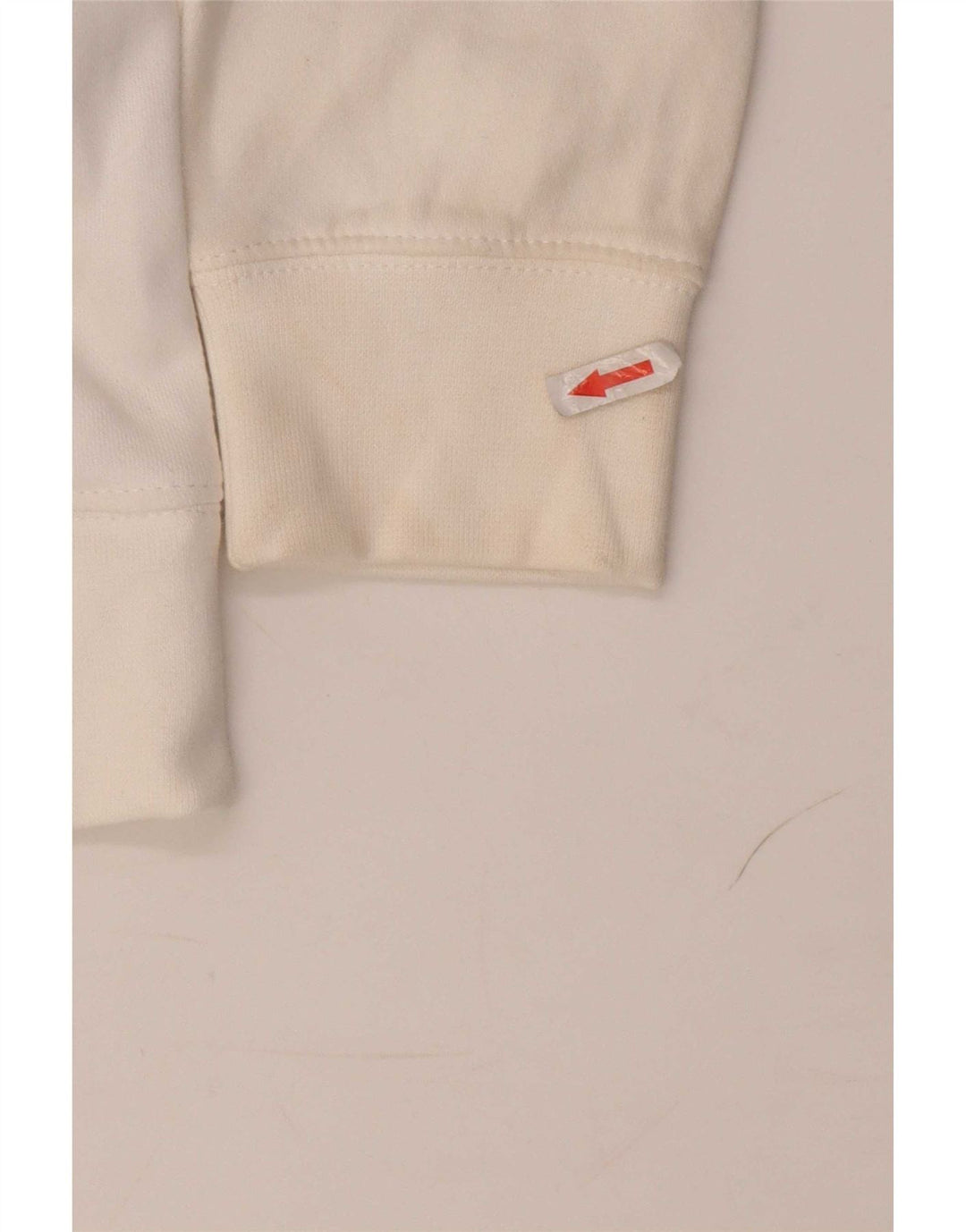 Męski sweter z grafiką Nike, duży, biały, bawełniany