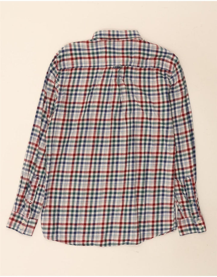 Crew Clothing Męska koszula flanelowa o klasycznym kroju, średnia wielobarwna kratka