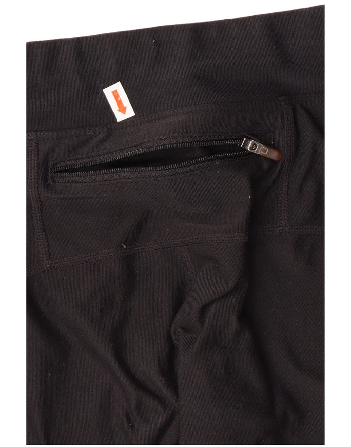 Legginsy damskie NIKE UK 10, małe, czarne, poliestrowe