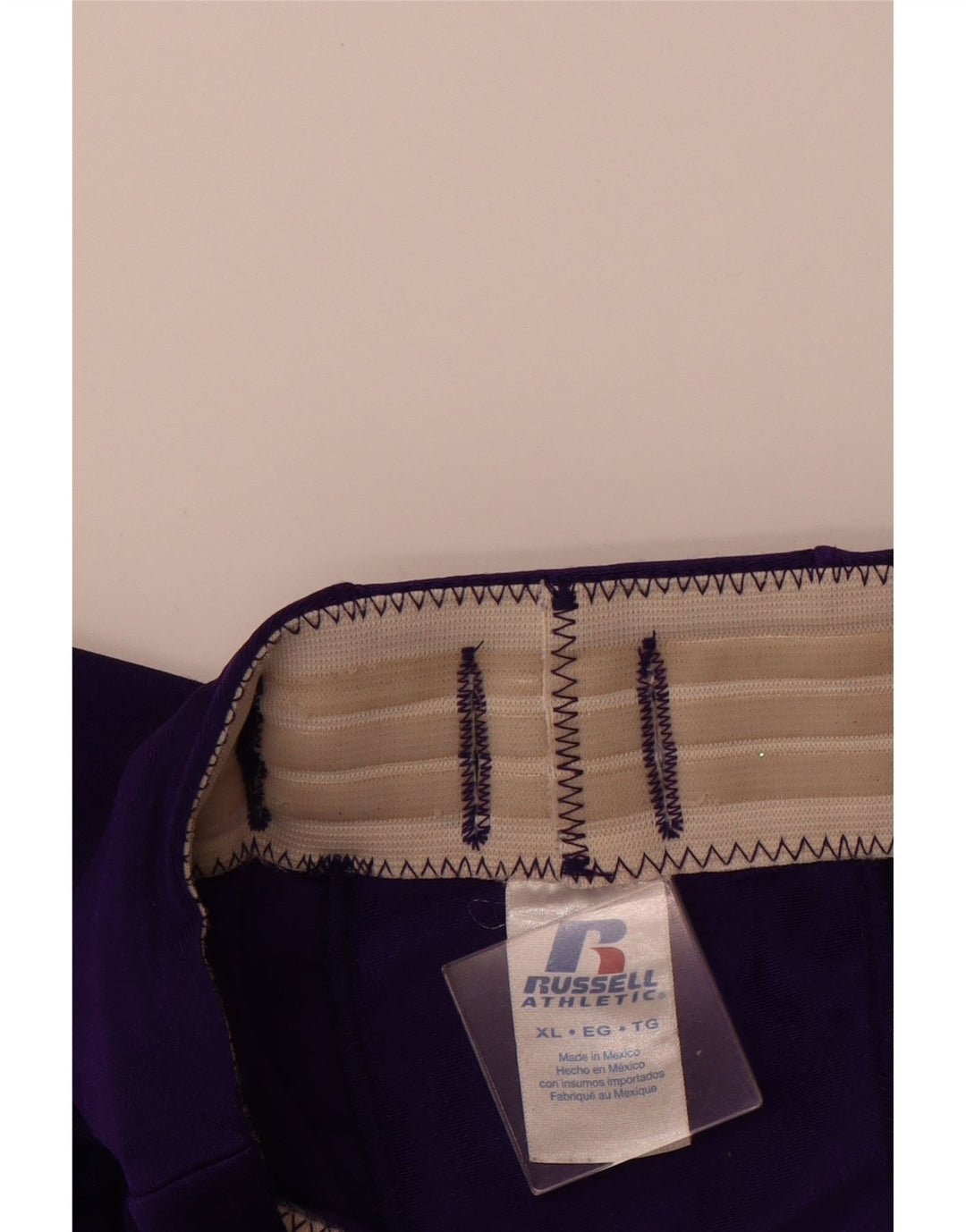 Męskie spodenki sportowe Russell Athletic XL, fioletowe, nylonowe