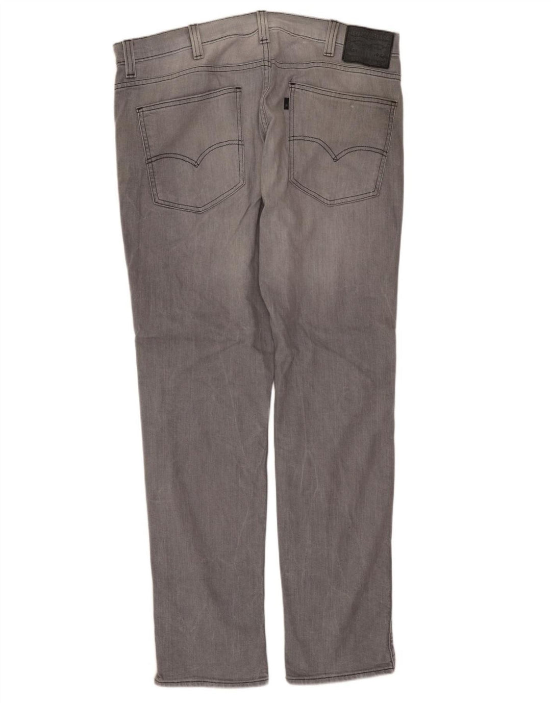 Męskie jeansy Levi's 511 Slim W38 L32 Szara bawełna