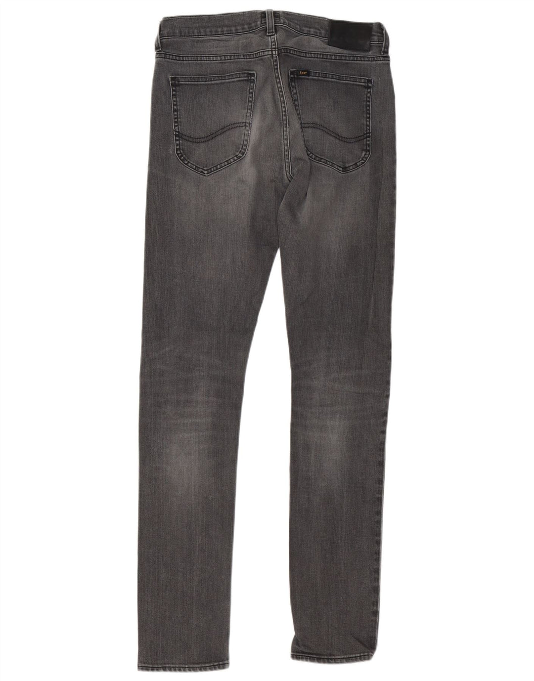 Damskie jeansy Lee Luke Slim W30 L34 Szara bawełna