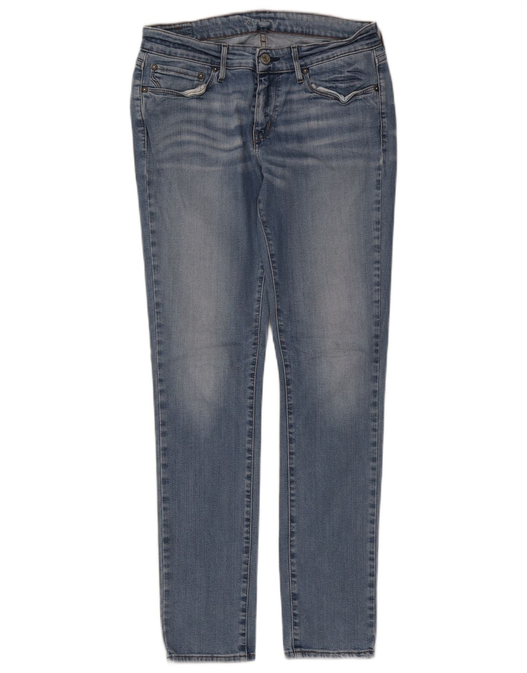 Damskie jeansy Levi's Skinny W30 L32 Niebieskie bawełniane