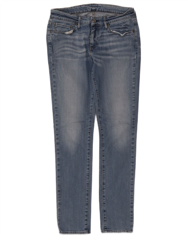 Damskie jeansy Levi's Skinny W30 L32 Niebieskie bawełniane