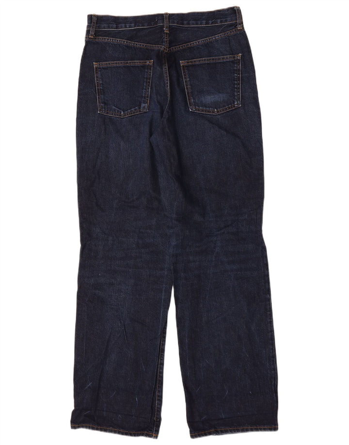 Damskie proste dżinsy Zara EU 40 Medium W30 L33 Niebieskie bawełniane