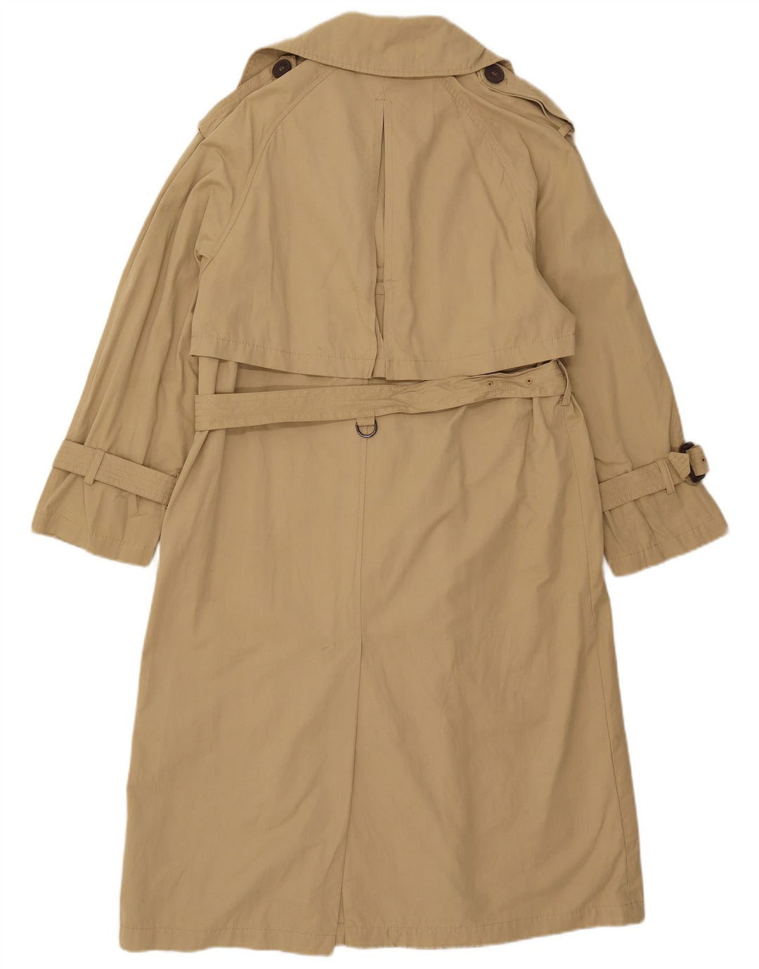 Damski trencz oversize Zara UK 6 XS, beżowy poliester
