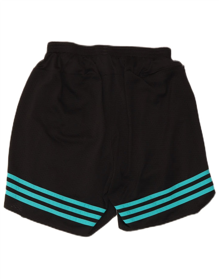 Męskie spodenki sportowe Adidas, średni czarny poliester