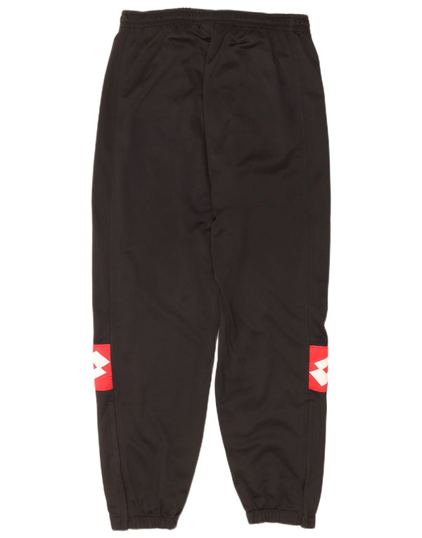 Męskie spodnie dresowe Lotto Graphic Joggers UK 44/46, duże czarne