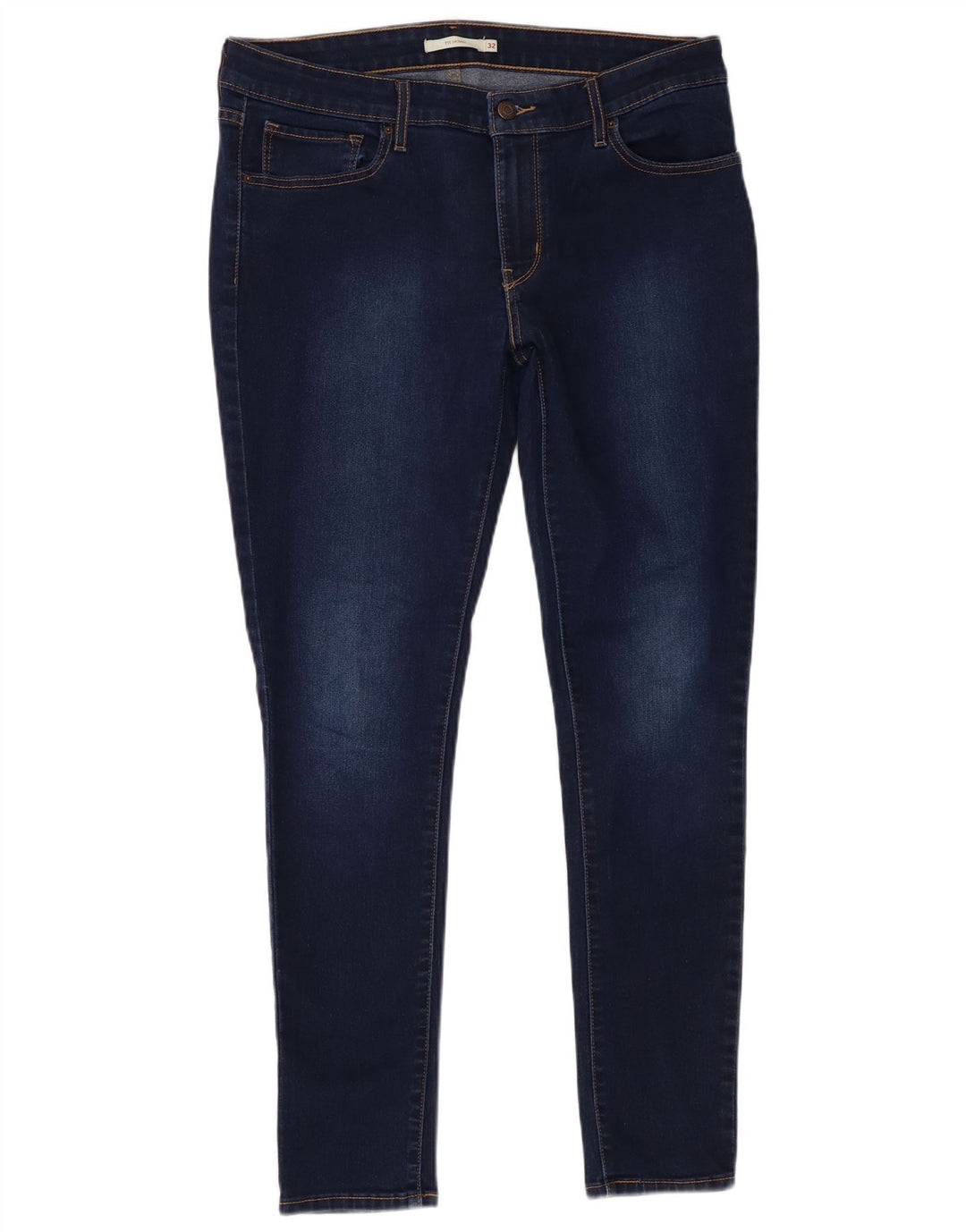 Damskie jeansy Levi's 711 Skinny W32 L29 Granatowe