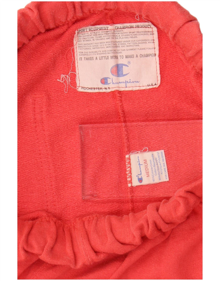Damskie spodnie dresowe CHAMPION Joggers UK 14 Średnio czerwone, bawełniane