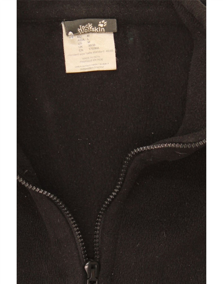 Męska kurtka polarowa Jack Wolfskin UK 36/38 Średni czarny poliester