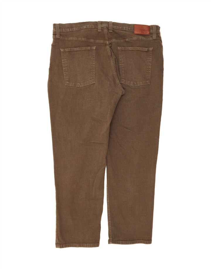 L.L.BEAN Mens Straight Jeans W40 L30 Brown Cotton Vintage L.L.Bean and Second-Hand L.L.Bean from Messina Hembry 