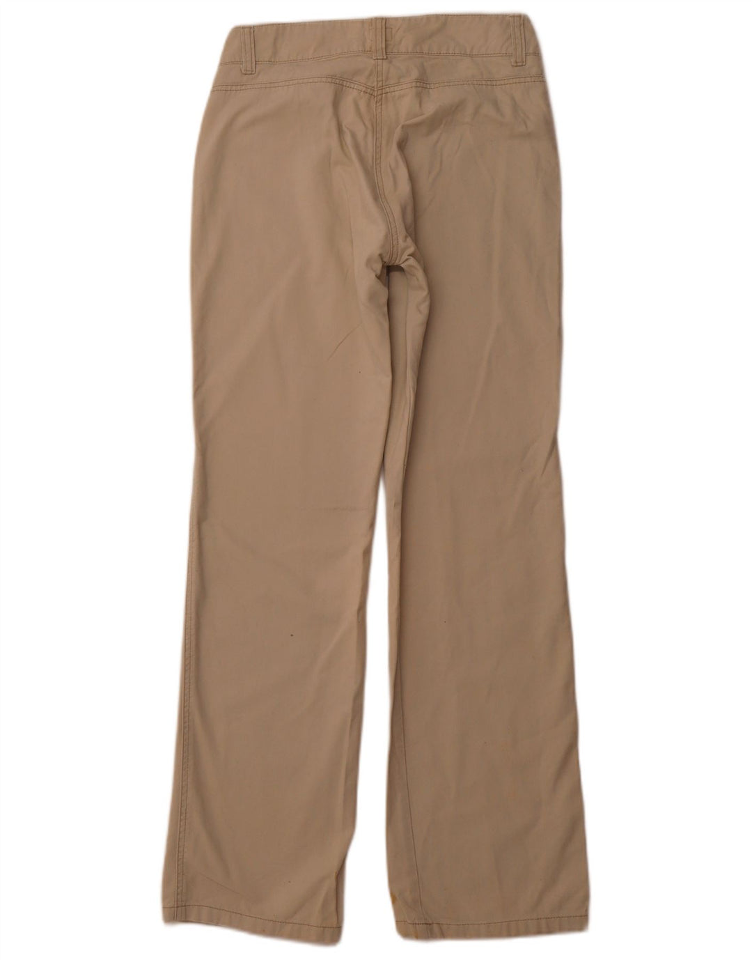 Damskie proste spodnie CALVIN KLEIN W28 L32 Beżowa bawełna