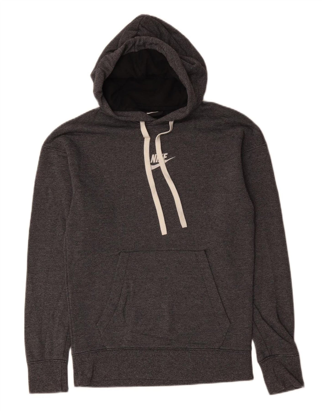 Damski sweter z kapturem NIKE UK 12, średnioszary, bawełniany