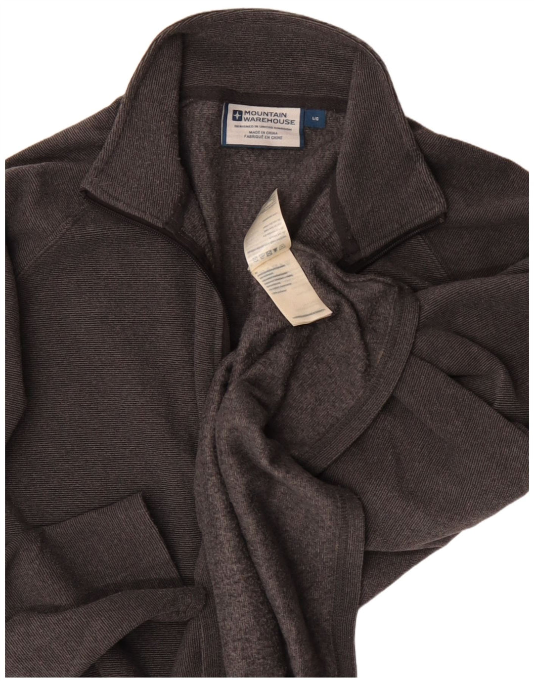 Męski sweter dresowy Mountain Warehouse, średni szary poliester