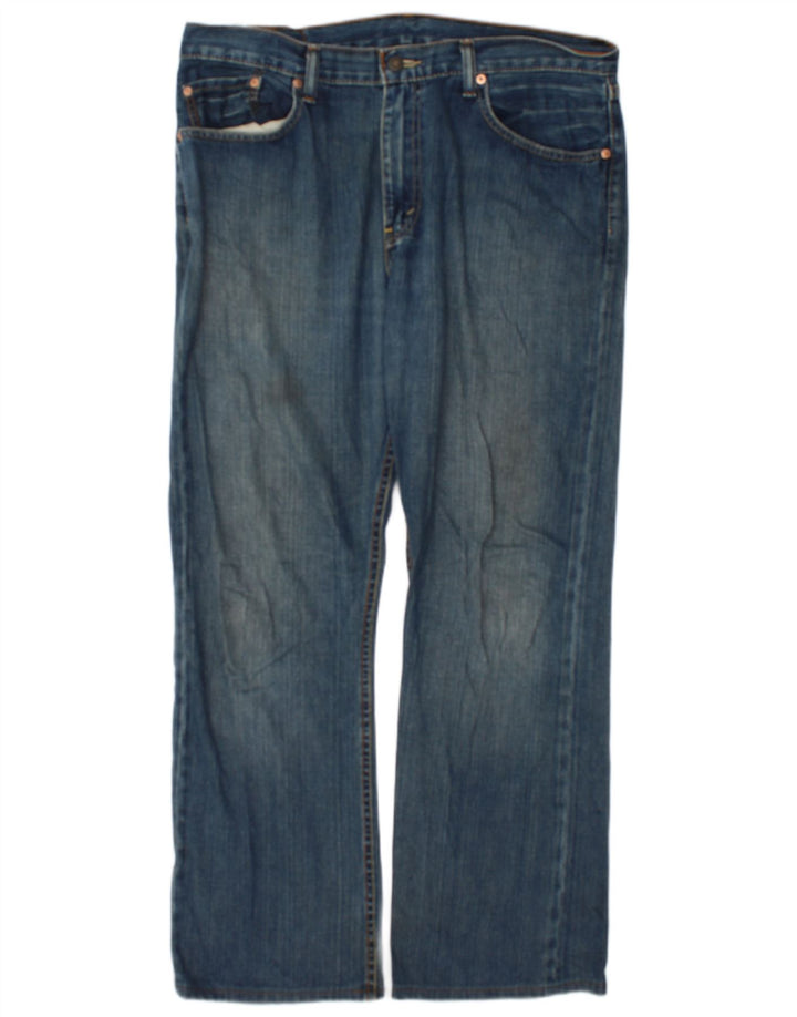 Męskie jeansy Levi's 503 Straight W36 L32 Niebieskie bawełniane