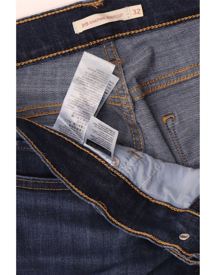 Damskie dżinsy Levi's 315 Shaping Bootcut W32 L32 Granatowa bawełna